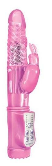 Energize Her Bunny 2 Rechargeable Dual Motors 36 Function 6 Rotation Modes Waterproof Pink