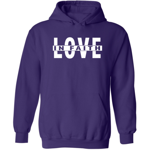 Mens Graphic Hoodie Love in Faith