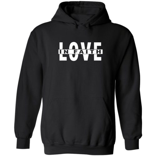 Mens Graphic Hoodie Love in Faith