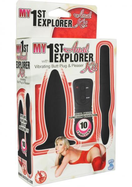 My 1st Anal Explorer Kit Black