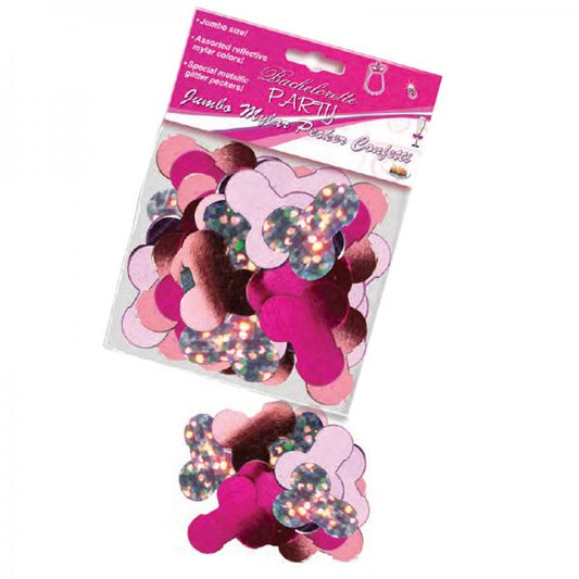 Jumbo Mylar Pecker Party Confetti