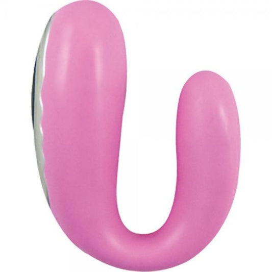 Surenda Silicone Oral Vibe 5 Function USB Rechargeable Waterproof - Pink