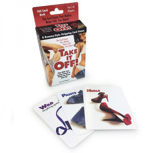 Take It Off, Stripping Card Game