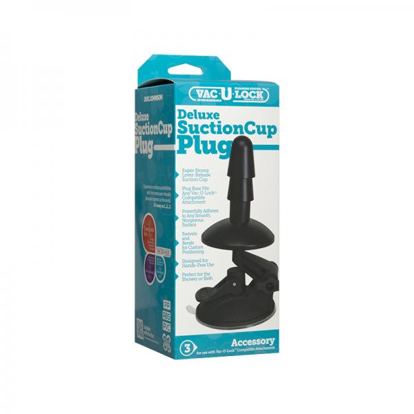 Vac-U-Lock Deluxe Suction Cup Plug