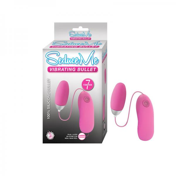 Seduce Me Vibrating Bullet Pink