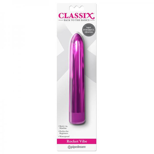 Classix Rocket Vibe 7 Inch Metallic Vibe Pink