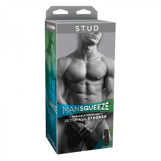 Man Squeeze Stud Ass Beige Stroker