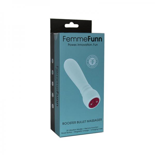 Femmefunn Booster Bullet Vibrator Light Blue