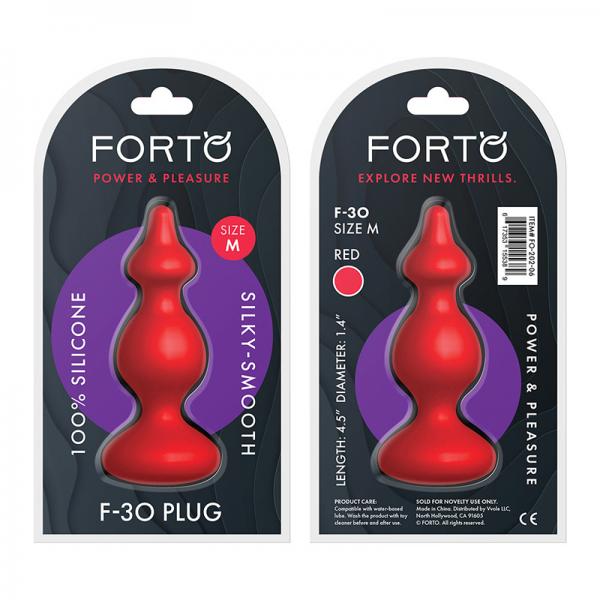 Forto F-30: Pointer Med Red